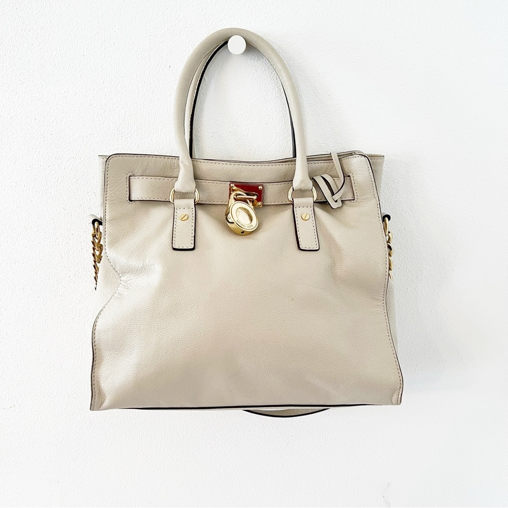 Michael Kors Hamilton Large Leather Tote
